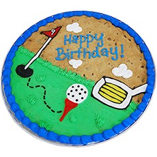 PC32 - Tee Time Happy Birthday Cookie Cake
